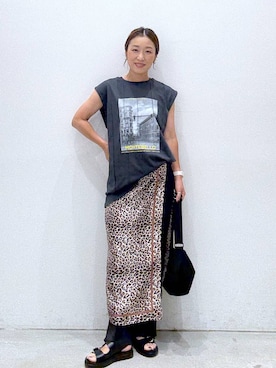 「アイテム（財布/小物）」を使った、hiromiさん（レディース・158cm）の夏コーディネート