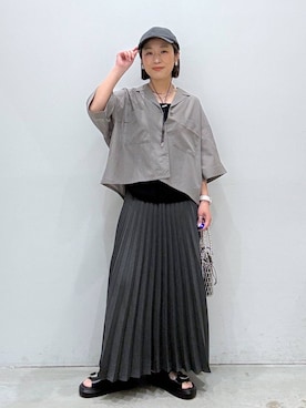 「LEPSIM（レプシィム）のアイテム」を使った、hiromiさん（レディース・158cm）の春コーディネート