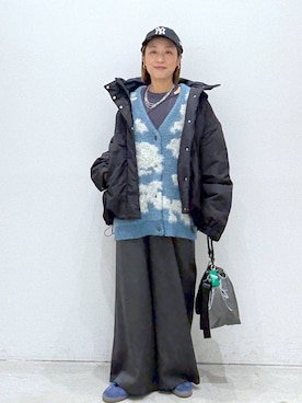 「アイテム（その他アウター）」を使った、hiromiさん（レディース・158cm・40代）の秋コーディネート