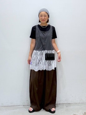 hiromiさん（レディース・158cm）の夏コーディネート