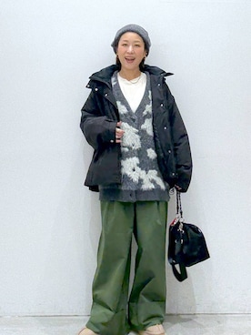 「アイテム（その他アウター）」を使った、hiromiさん（レディース・158cm・40代）の秋コーディネート