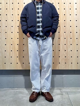 「Eddie Bauer（エディーバウアー）のアイテム（ジャケット/アウター）」を使った、エディバウアー吉祥寺さん（メンズ・171cm）の秋コーディネート