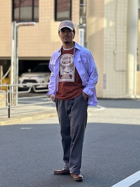 「Eddie Bauer（エディーバウアー）のアイテム」を使った、エディバウアー吉祥寺さん（メンズ・171cm）の秋コーディネート