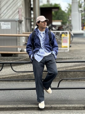 「Eddie Bauer（エディーバウアー）のアイテム」を使った、エディバウアー吉祥寺さん（メンズ・171cm）の秋コーディネート