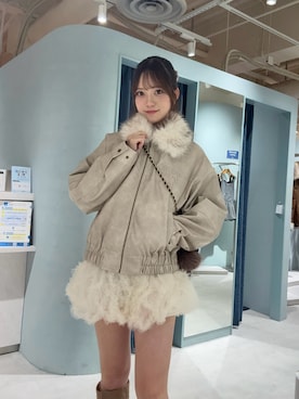 「アイテム（その他小物）」を使った、reiraさん（レディース・160cm）の秋コーディネート