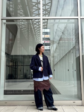 kotoneさん（レディース・165cm）の冬コーディネート