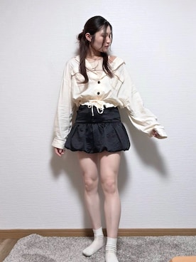 「KBF（ケイビーエフ）のアイテム（シューズ）」を使った、panchanᙏ̤̫͚さん（レディース・162cm）の春コーディネート