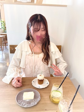 「カフェ巡り」｜panchanᙏ̤̫͚さん（レディース・161cm）の秋コーディネート
