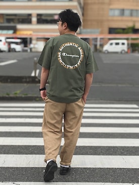 「アイテム（アナログ腕時計）」を使った、mutoさん（メンズ・170cm）の夏コーディネート