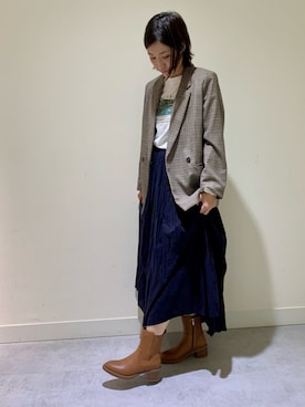 👠卑弥呼　梅田阪神百貨店さん（レディース・167cm）の秋コーディネート