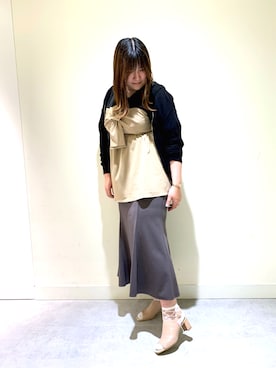 👠卑弥呼　梅田阪神百貨店さん（レディース・170cm）の春コーディネート