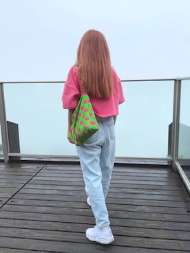 「Anne（アーネ）のアイテム」を使った、Anna Shinozakiさん（レディース・153cm）の秋コーディネート