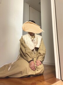 aya×カロリナグレイサーベスト付きキルティングコート　perna CAROLINA GLASER（カロリナ グレイサー）の「Aya × CAROLINA