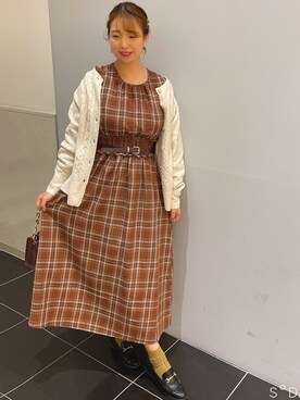 エミリーヌさん（レディース・158cm）の秋コーディネート
