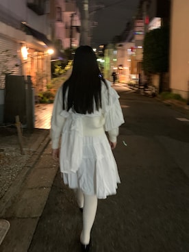 「papier（パピエ）のアイテム」を使った、fumikaさん（レディース・158cm）の秋コーディネート