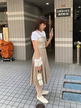 fumikaさん（レディース・158cm）の夏コーディネート