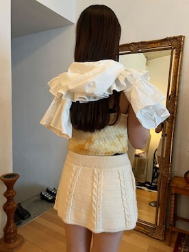 「papier（パピエ）のアイテム」を使った、fumikaさん（レディース・158cm）の夏コーディネート