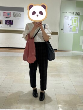 神谷文さんのコーディネート