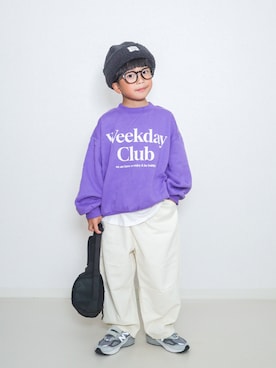 ma-kunさん（キッズ・120cm）の秋コーディネート