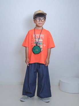 ma-kunさん(キッズ・120cm)の夏コーディネート