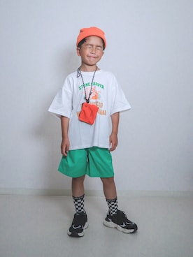 ma-kunさん(キッズ・120cm)の春コーディネート