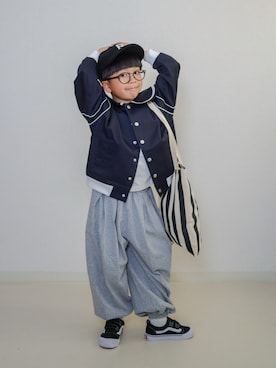 ma-kunさん（キッズ・120cm）の冬コーディネート