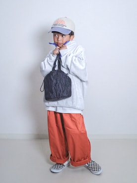 「CIAOPANIC TYPY（チャオパニックティピー）のアイテム」を使った、ma-kunさん（キッズ・120cm）の秋コーディネート