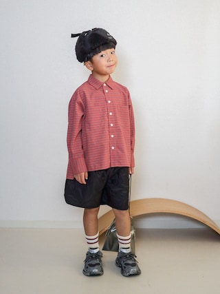 「Healthknit（ヘルスニット）の【Healthknit(ヘルスニット）】クラシック3Pソックス(KIDS)（ソックス/靴下）」を使った、ma-kunさん（キッズ・120cm）の秋コーディネート