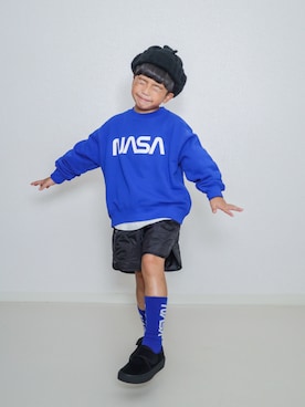 ma-kunさん（キッズ・120cm）の秋コーディネート