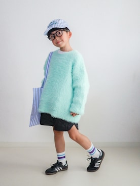 ma-kunさん(キッズ・120cm)の冬コーディネート