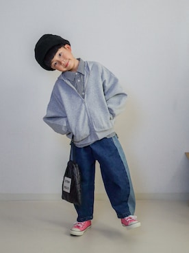 ma-kunさん（キッズ・120cm）の冬コーディネート