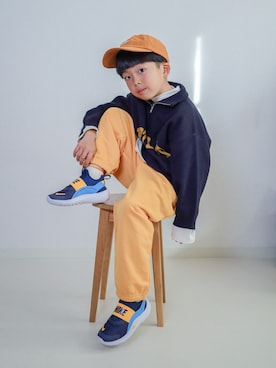 ma-kunさん（キッズ・120cm）の冬コーディネート