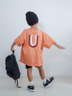 「NIKE（ナイキ）のアイテム」を使った、ma-kunさん（キッズ・110cm）の夏コーディネート