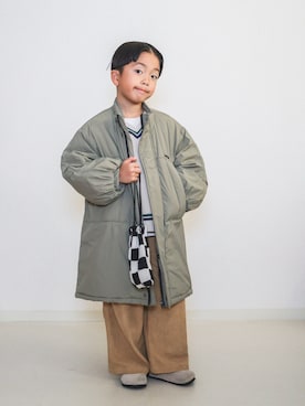 「アイテム（アンサンブル）」を使った、ma-kunさん（キッズ・120cm）の冬コーディネート