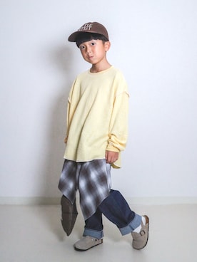 ma-kunさん（キッズ・120cm）の秋コーディネート