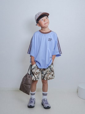 「CITEN（シテン）のアイテム」を使った、ma-kunさん（キッズ・120cm）の夏コーディネート