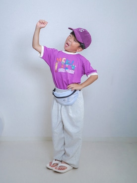「Piet（ピエット）のアイテム」を使った、ma-kunさん（キッズ・120cm）の夏コーディネート