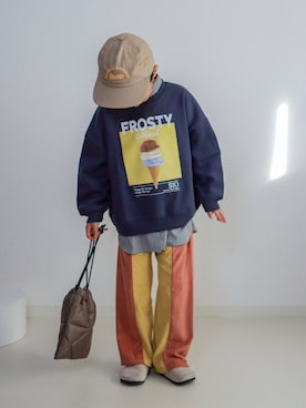 ma-kunさん(キッズ・120cm)の冬コーディネート