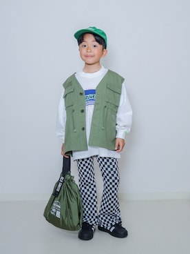 ma-kunさん（キッズ・120cm）の春コーディネート