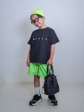 ma-kunさん（キッズ・120cm）の春コーディネート