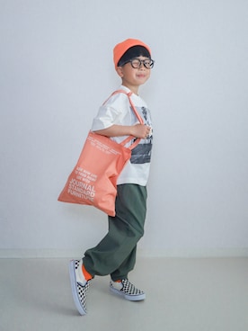 ma-kunさん（キッズ・120cm）の春コーディネート