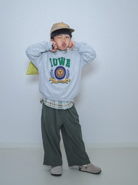 ma-kunさん（キッズ・120cm）の春コーディネート