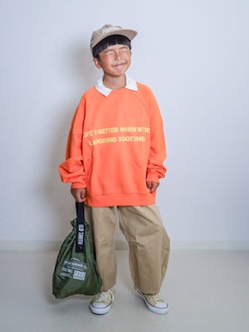 ma-kunさん(キッズ・120cm)の秋コーディネート