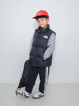 「アイテム（ジャケット/アウター）」を使った、ma-kunさん（キッズ・120cm）の秋コーディネート