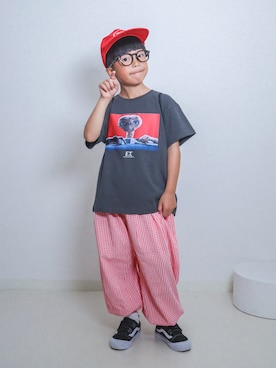 ma-kunさん(キッズ・120cm)の夏コーディネート