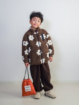 「アイテム（ジャケット/アウター）」を使った、ma-kunさん（キッズ・120cm）の秋コーディネート