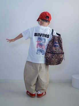 ma-kunさん（キッズ・120cm）の春コーディネート