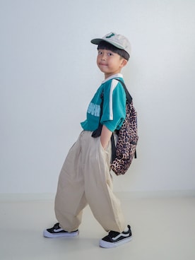 ma-kunさん（キッズ・120cm）の春コーディネート