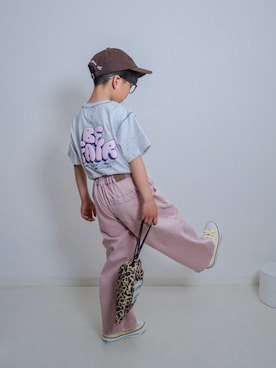 ma-kunさん（キッズ・120cm）の春コーディネート
