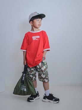 ma-kunさん（キッズ・120cm）の春コーディネート